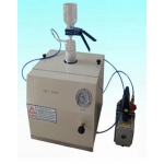 Solid particulate pollutant tester for fuel jet 