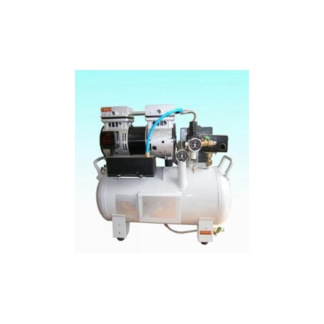 Oil-free low noise air compressor