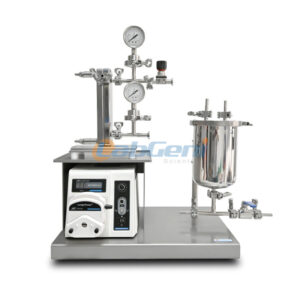 Small tangential flow ultrafiltration system