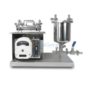Small tangential flow ultrafiltration system