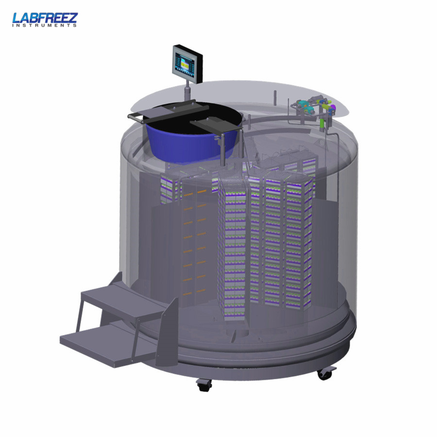 Storing Series Liquid Nitrogen Container, Stainless steel - Image 2