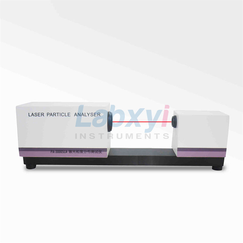 Siamese spray laser particle size analyzer