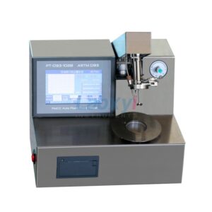 Stainless Steel Automatic PMCC Flash & Ignition Point Tester, ASTM D93 LCD touch display