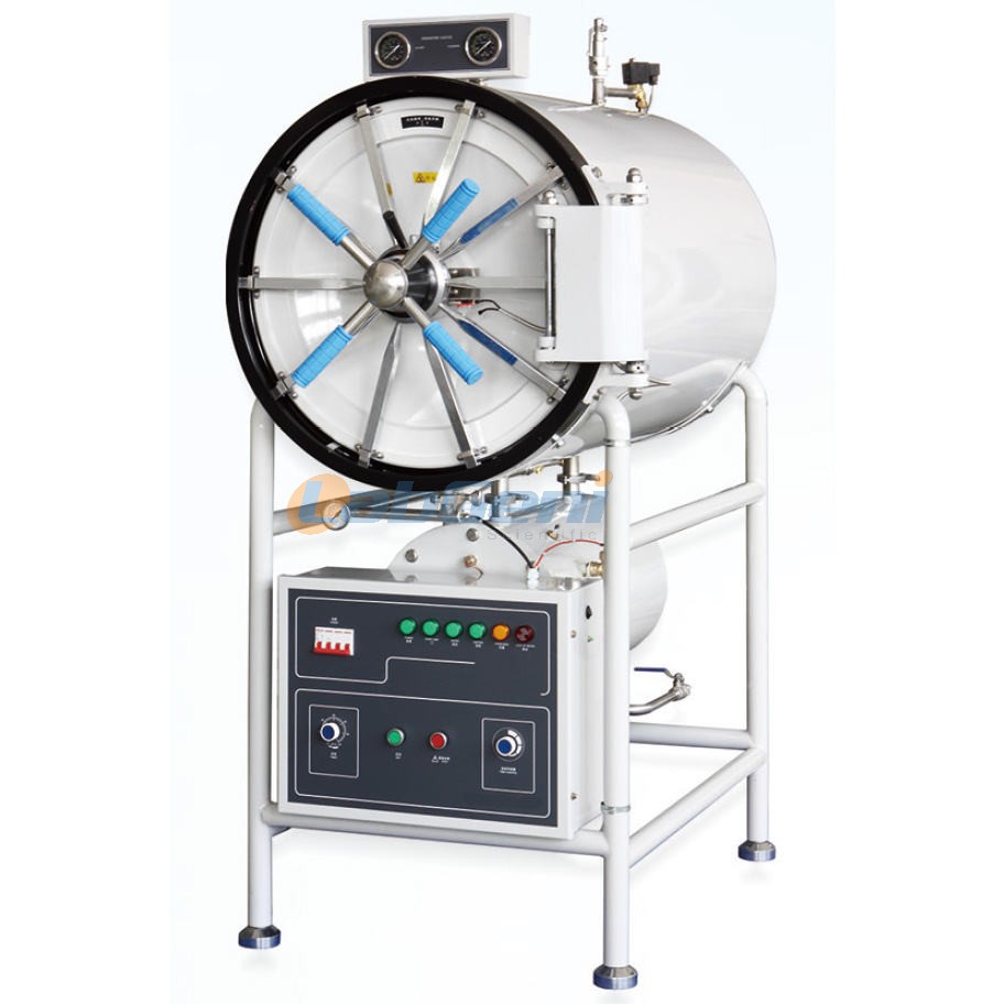 Auto Horizontal Cylindrical Pressure Steam Sterilizer