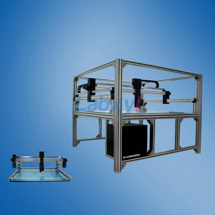 Large platform contact angle measuring instrument
