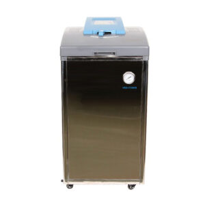 Microprocessor Vertical Pressure Steam Sterilizer/Autoclave, 50 ~ 128°C