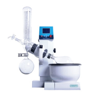 RE-2000E Rotary evaporator with Teflon water bath, auto lifting, LCD display